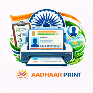 Aadhaar Card Printing Service (Paper & PVC Card)